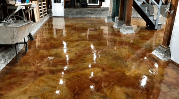 Acid Stained Concrete